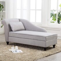 Narrow chaise online longue